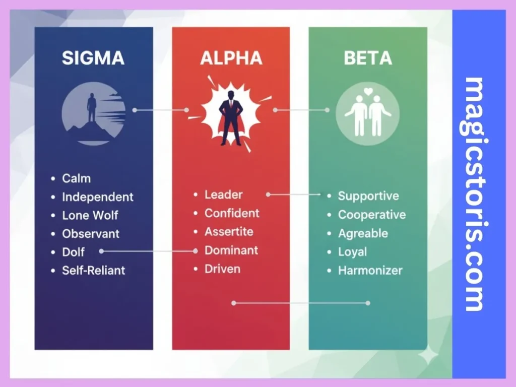 Comparison: Sigma vs Alpha vs Beta