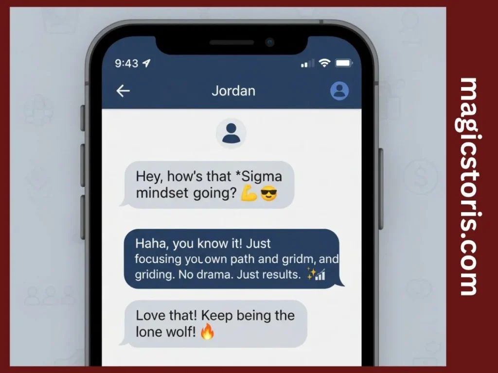 Examples of “Sigma” in Conversation