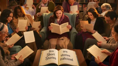 Are Short Stories Italicized