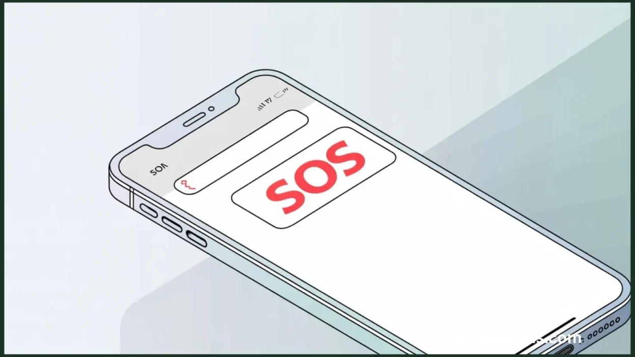 SOS Mean on iPhone